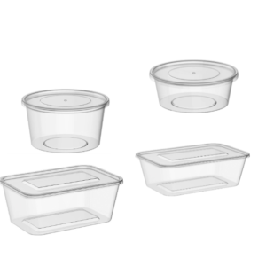 Clear Microwave Container